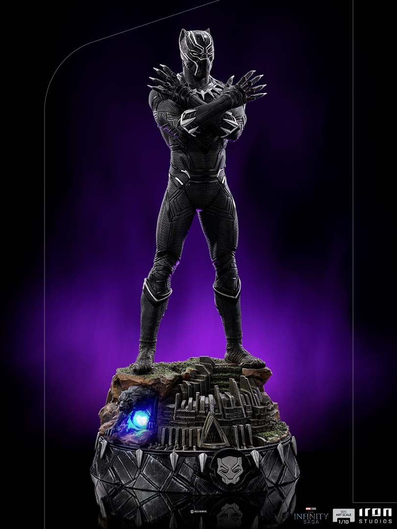 Estátua Pantera Negra (Deluxe) - Infinity Saga - Art Scale 1/10 - Iron Studios