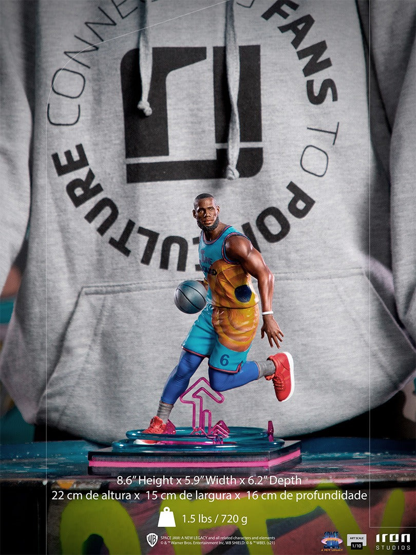Estátua LeBron James - Space Jam: A New Legacy - Art Scale 1/10 - Iron Studios