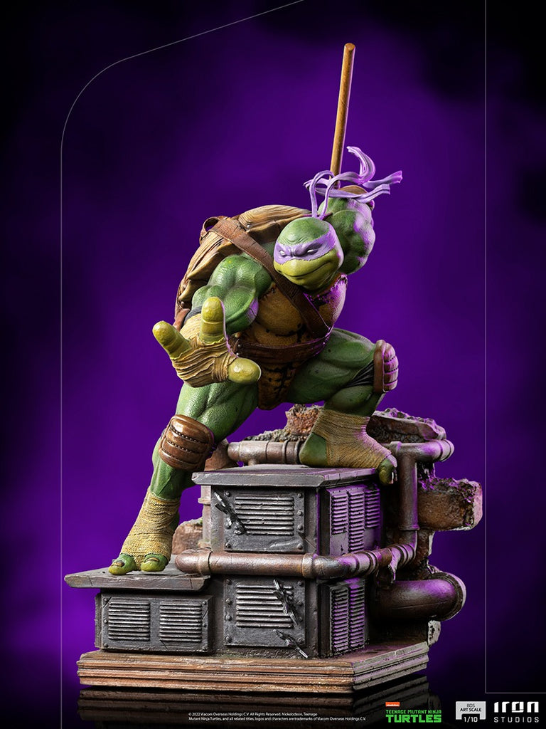 Estátua Donatello - Tartarugas Ninja - BDS Art Scale 1/10 - Iron Studios