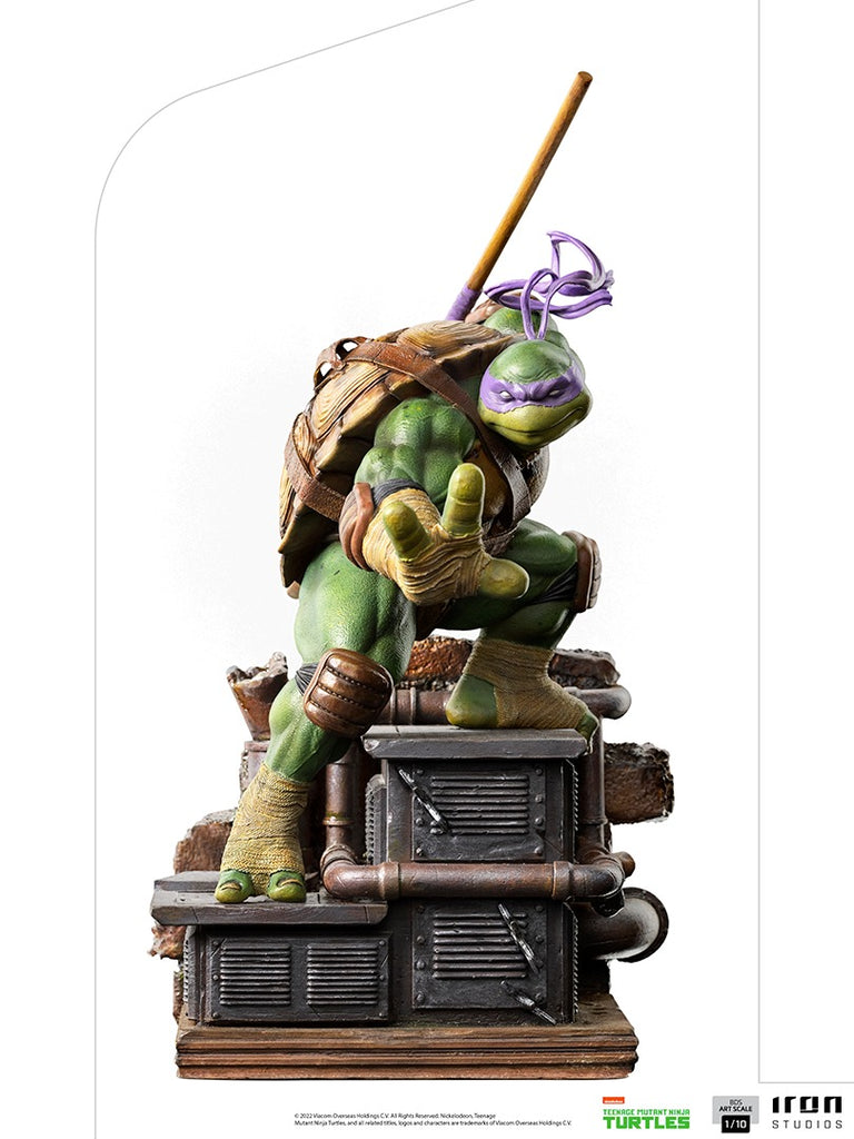 Estátua Donatello - Tartarugas Ninja - BDS Art Scale 1/10 - Iron Studios