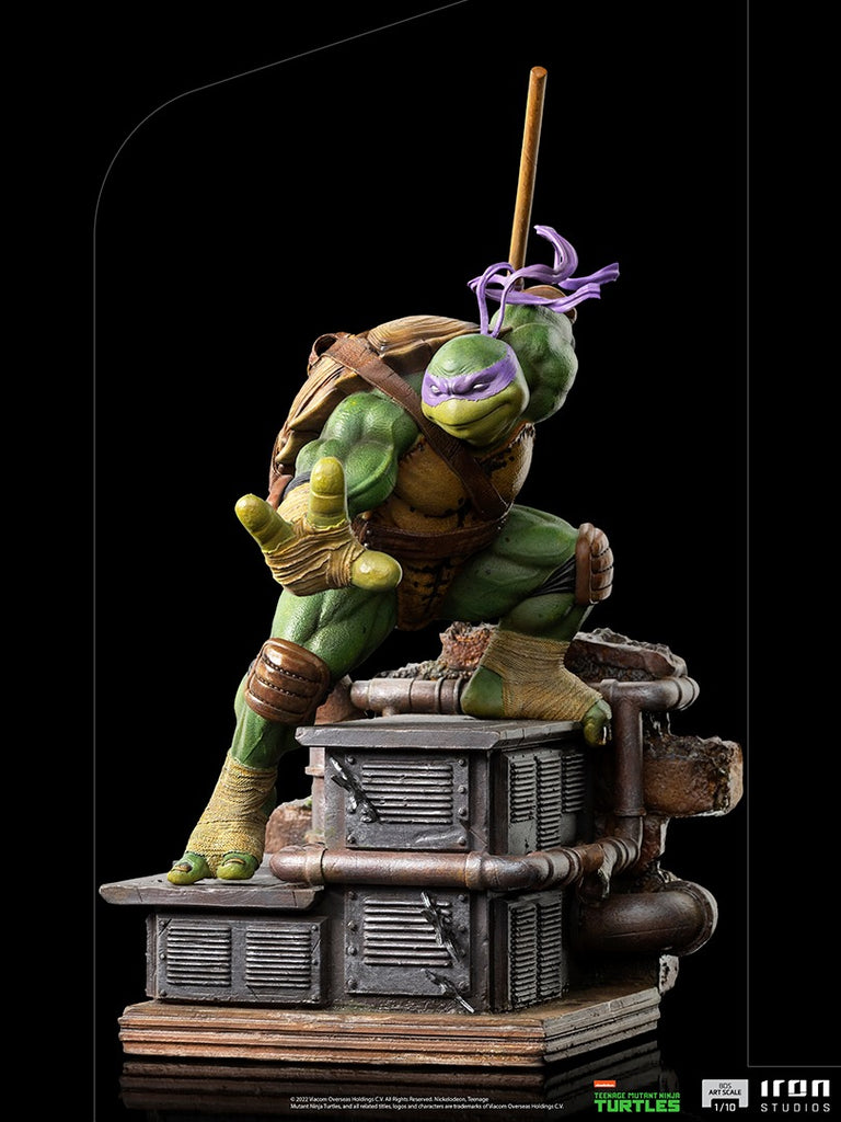 Estátua Donatello - Tartarugas Ninja - BDS Art Scale 1/10 - Iron Studios
