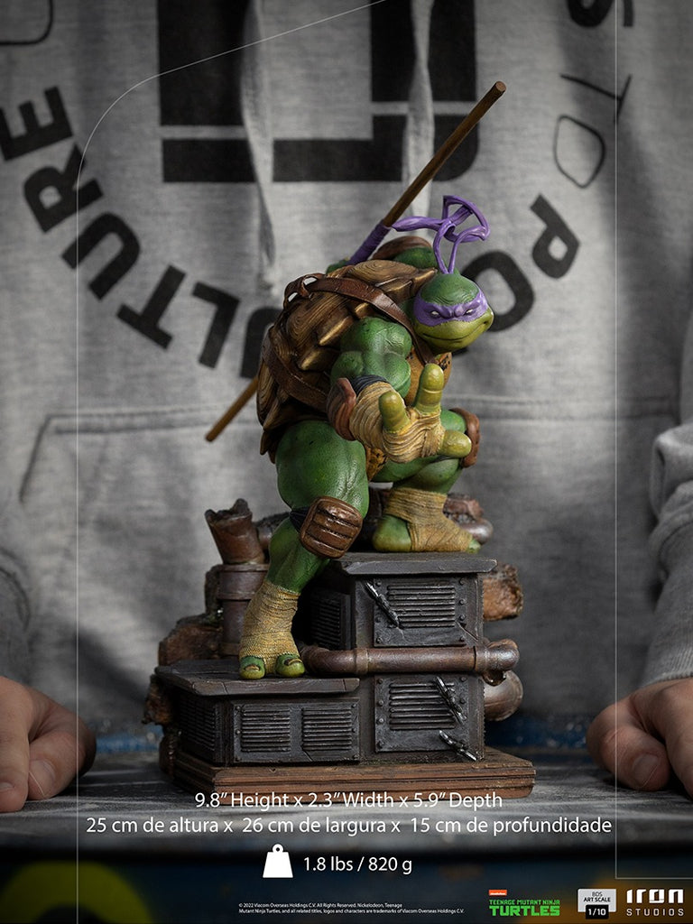 Estátua Donatello - Tartarugas Ninja - BDS Art Scale 1/10 - Iron Studios