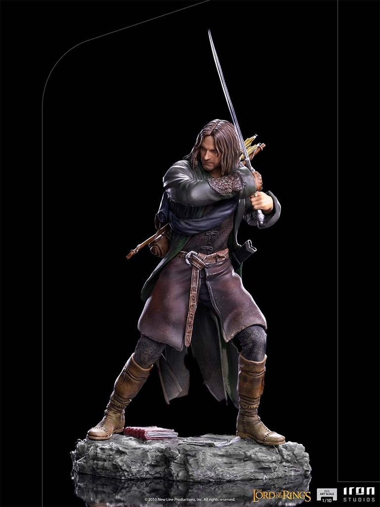 Estátua Aragorn - O Senhor dos Anéis - Art Scale 1/10 - Iron Studios