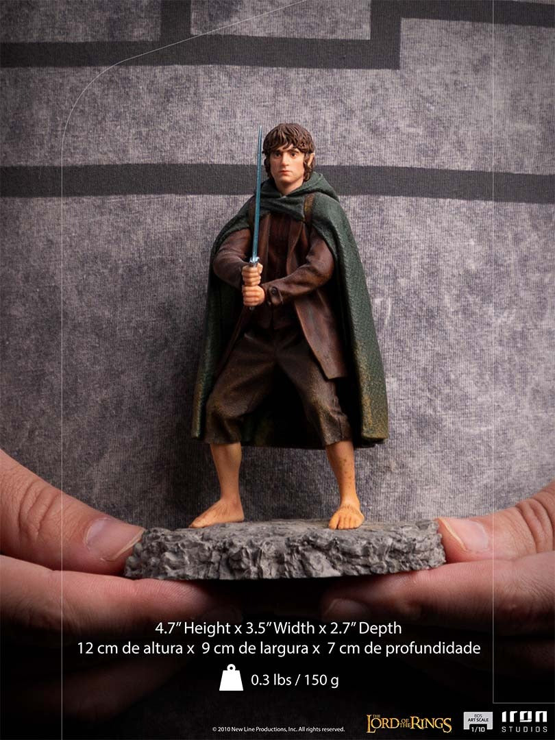 Estátua Frodo - O Senhor dos Anéis - BDS Art Scale 1/10 - Iron Studios