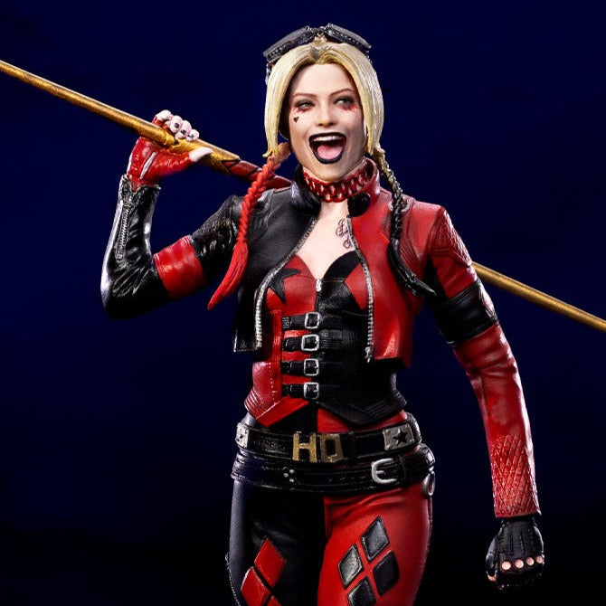 Estátua Arlequina - Esquadrão Suicida 2 - BDS Art Scale 1/10 - Iron Studios