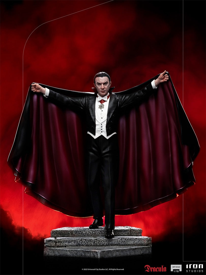 Estátua Dracula Bela Lugosi - Dracula - Art Scale 1/10 - Iron Studios