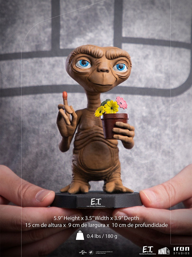Estátua E.T (40th Anniversary) - E.T. The Extra-Terrestrial - MiniCo - Iron Studios
