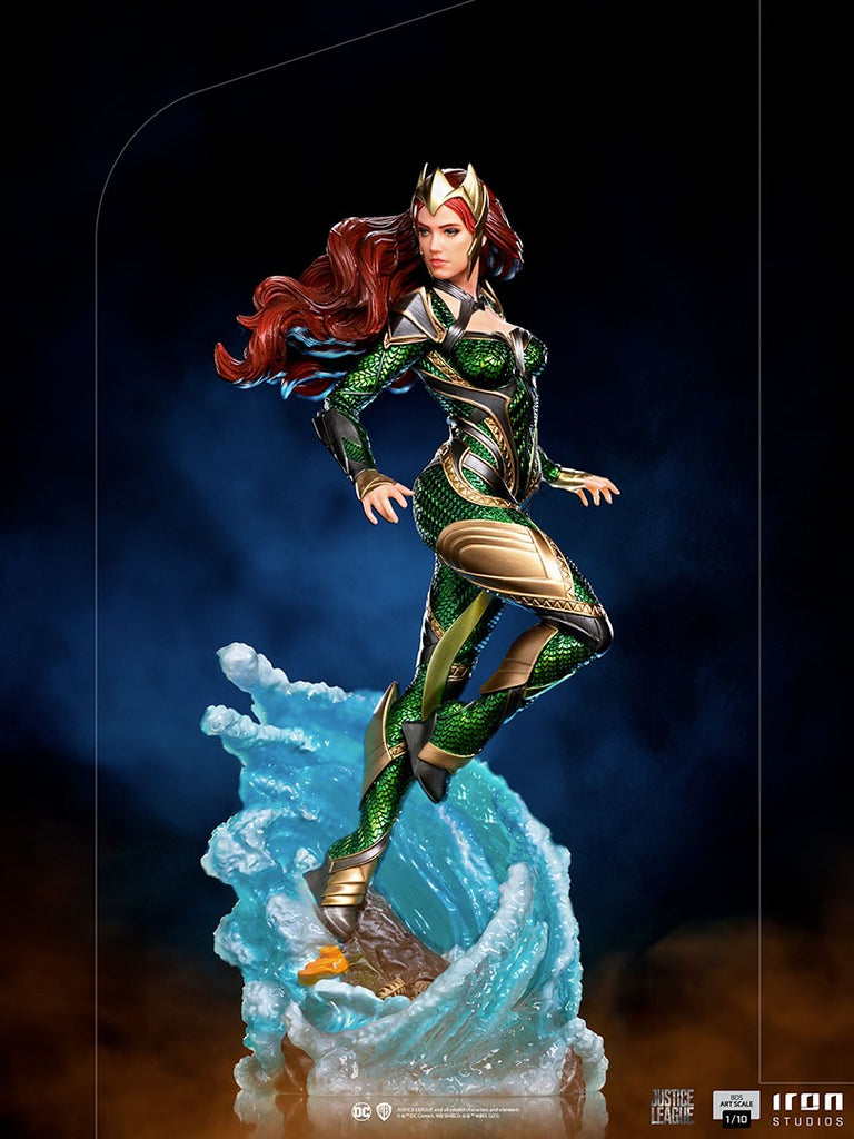 Estátua Mera - Liga da Justiça de Zack Snyder - BDS Art Scale 1/10 - Iron Studios