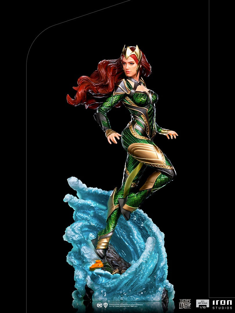 Estátua Mera - Liga da Justiça de Zack Snyder - BDS Art Scale 1/10 - Iron Studios