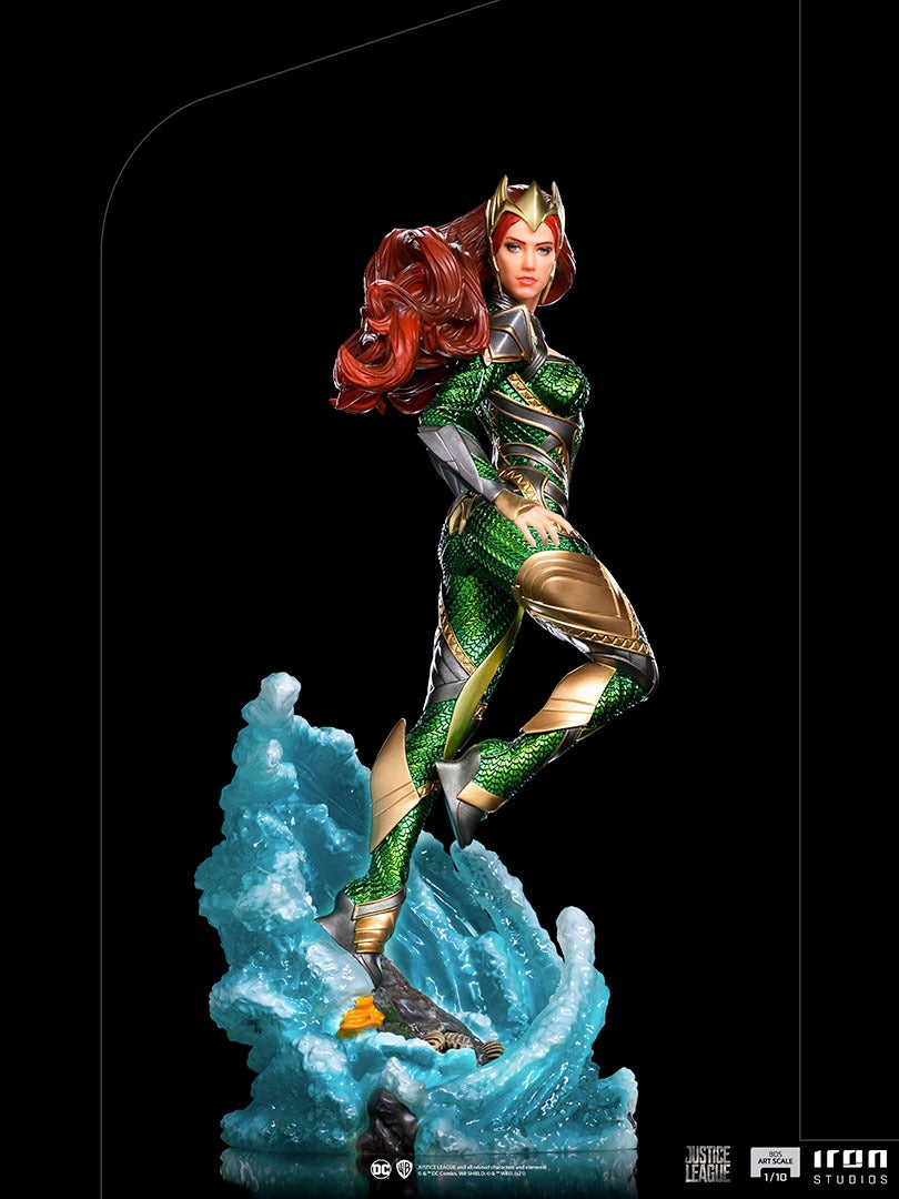 Estátua Mera - Liga da Justiça de Zack Snyder - BDS Art Scale 1/10 - Iron Studios