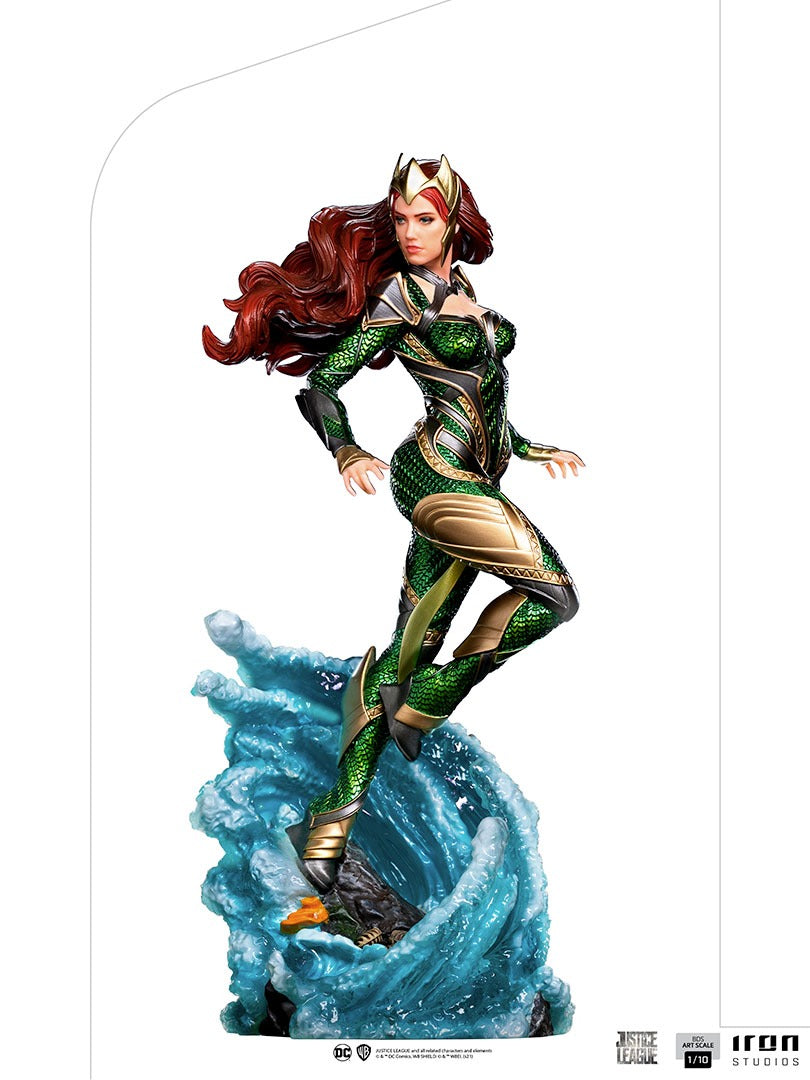 Estátua Mera - Liga da Justiça de Zack Snyder - BDS Art Scale 1/10 - Iron Studios