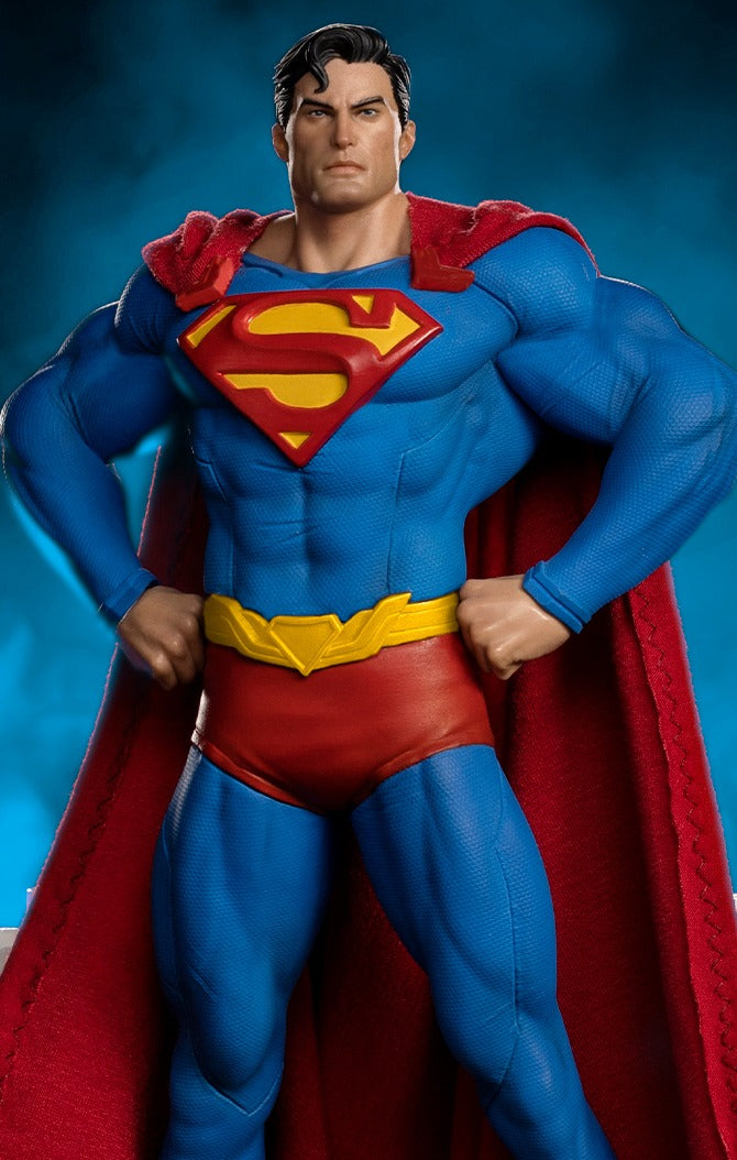 Estátua Super Homem Unleashed Deluxe - DC Comics - Art Scale 1/10 - Iron Studios