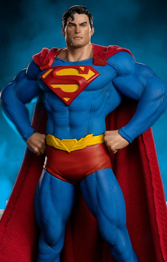 Estátua Super Homem Unleashed Deluxe - DC Comics - Art Scale 1/10 - Iron Studios