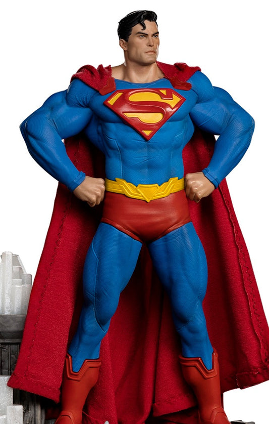 Estátua Super Homem Unleashed Deluxe - DC Comics - Art Scale 1/10 - Iron Studios