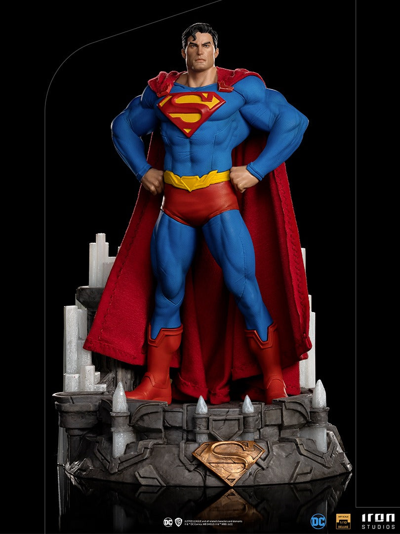 Estátua Super Homem Unleashed Deluxe - DC Comics - Art Scale 1/10 - Iron Studios