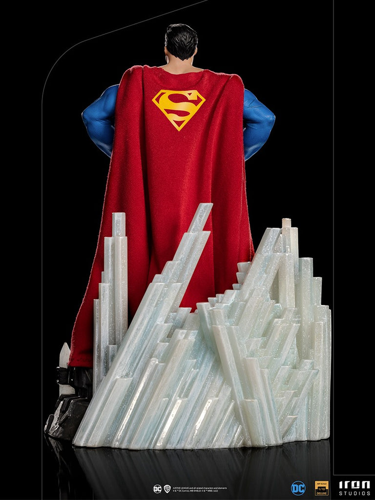 Estátua Super Homem Unleashed Deluxe - DC Comics - Art Scale 1/10 - Iron Studios