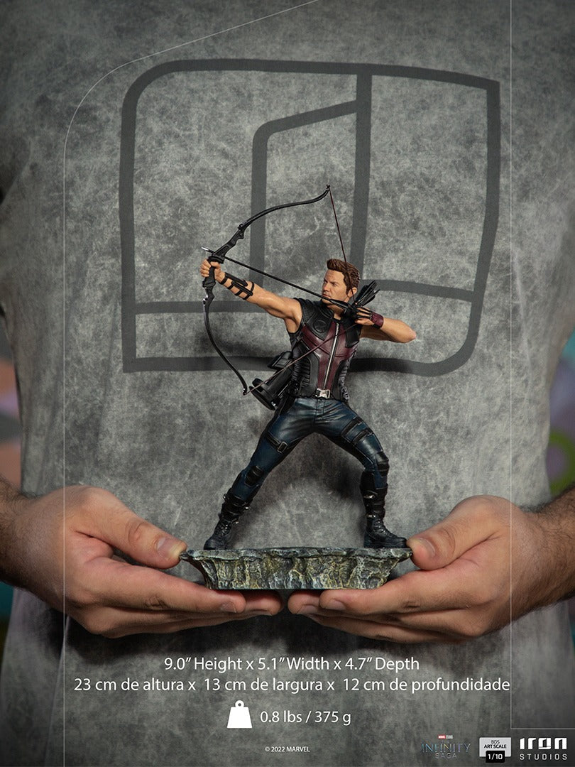 Estátua Gavião Arqueiro (Batalha de Nova York) - Infinity Saga - BDS Art Scale 1/10 - Iron Studios