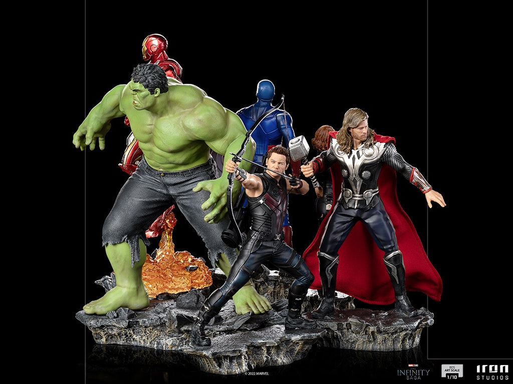 Estátua Gavião Arqueiro (Batalha de Nova York) - Infinity Saga - BDS Art Scale 1/10 - Iron Studios