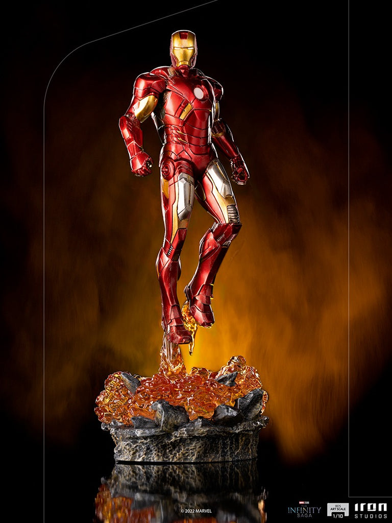 Estátua Iron Man (Batalha de Nova York) - Infinity Saga - BDS Art Scale 1/10  - Iron Studios
