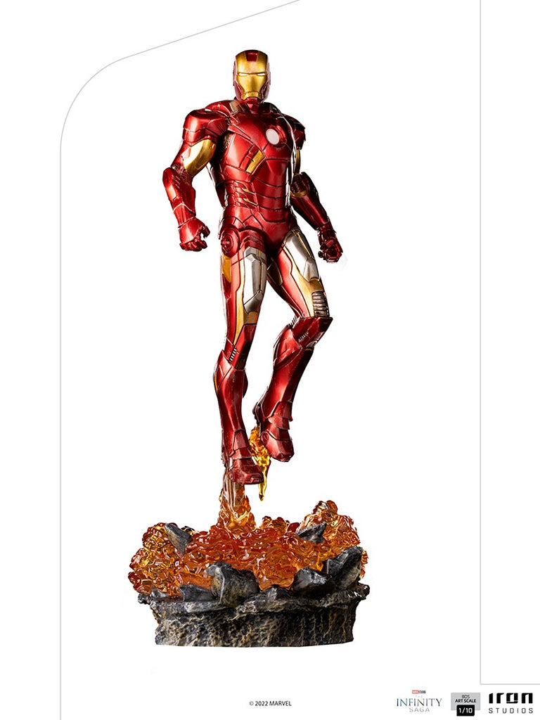 Estátua Iron Man (Batalha de Nova York) - Infinity Saga - BDS Art Scale 1/10  - Iron Studios