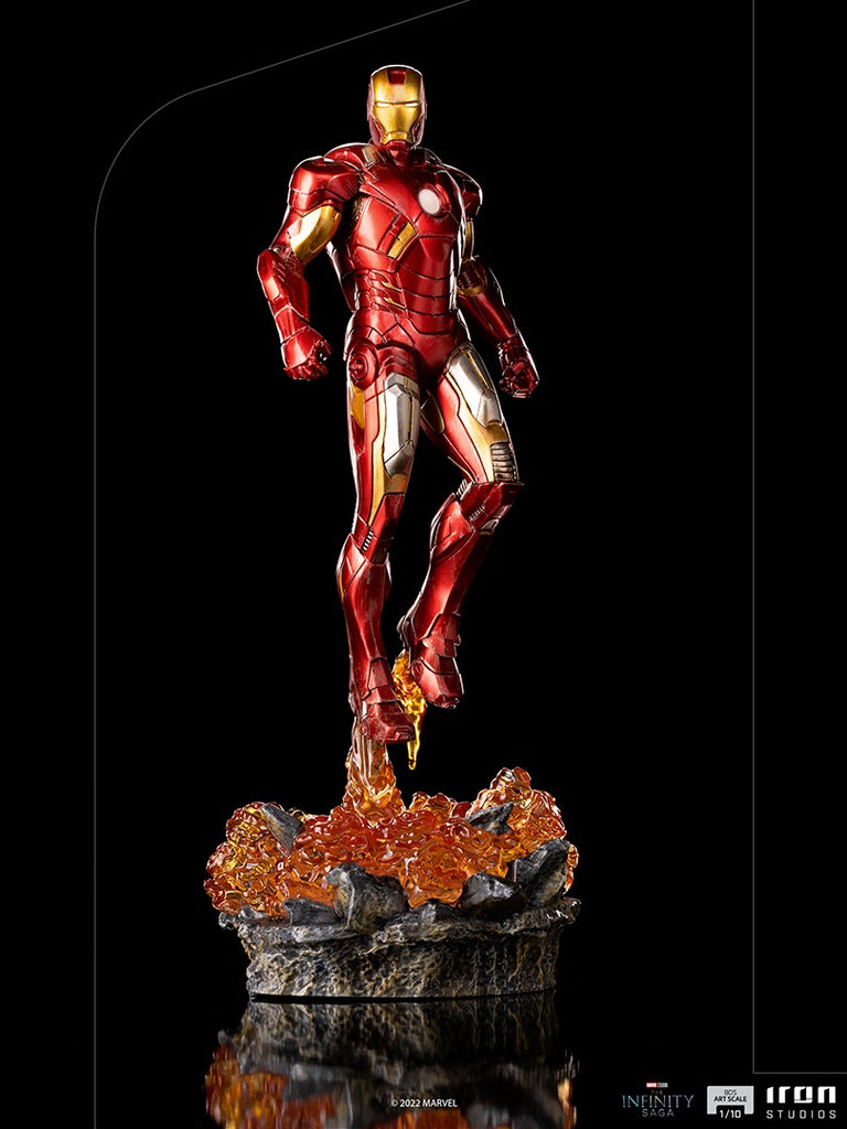 Estátua Iron Man (Batalha de Nova York) - Infinity Saga - BDS Art Scale 1/10  - Iron Studios