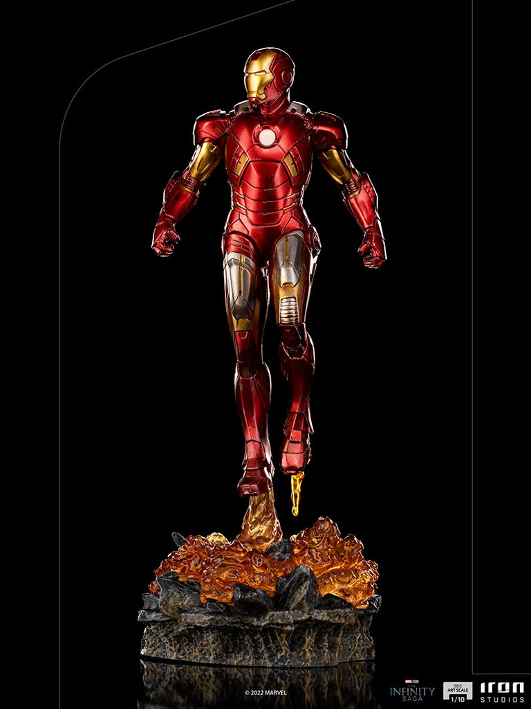Estátua Iron Man (Batalha de Nova York) - Infinity Saga - BDS Art Scale 1/10  - Iron Studios