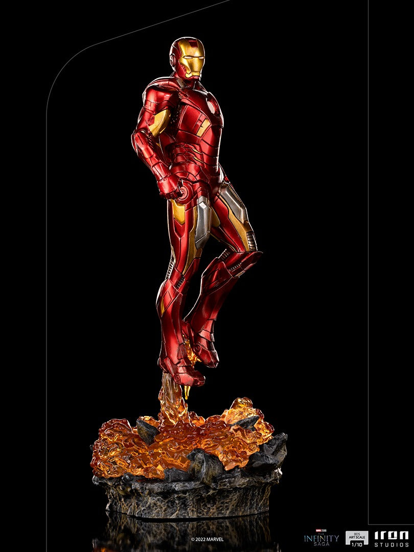 Estátua Iron Man (Batalha de Nova York) - Infinity Saga - BDS Art Scale 1/10  - Iron Studios