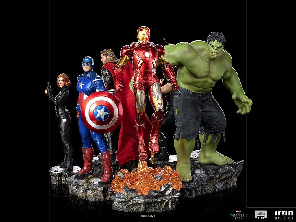 Estátua Iron Man (Batalha de Nova York) - Infinity Saga - BDS Art Scale 1/10  - Iron Studios