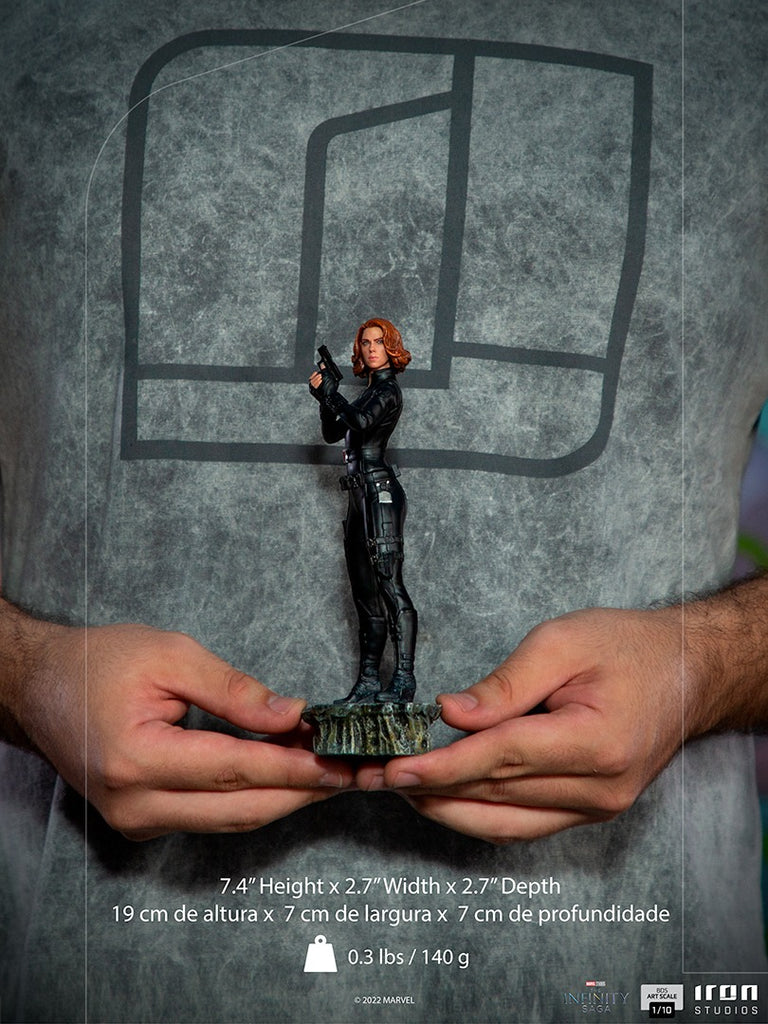 Estátua Viúva Negra (Batalha de New York) - Infinity Saga - BDS Art Scale 1/10 - Iron Studios