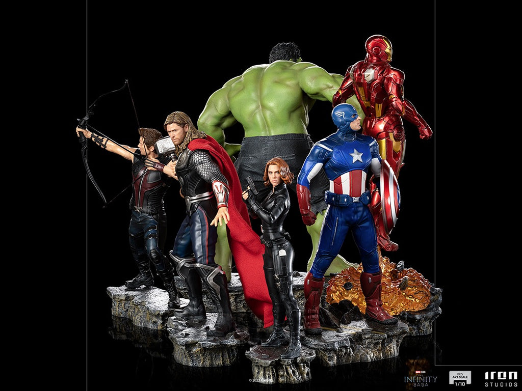 Estátua Viúva Negra (Batalha de New York) - Infinity Saga - BDS Art Scale 1/10 - Iron Studios