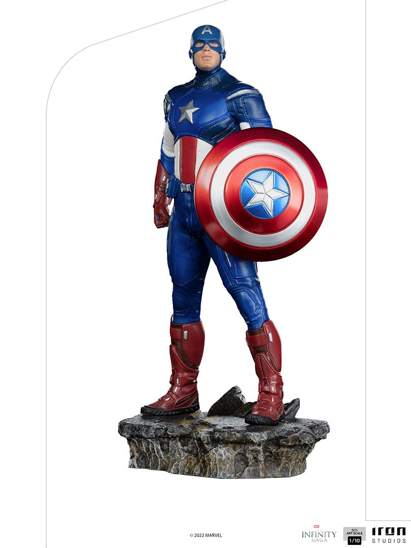 Estátua Capitão América (Batalha de Nova York) - Infinity Saga - BDS Art Scale 1/10 - Iron Studios