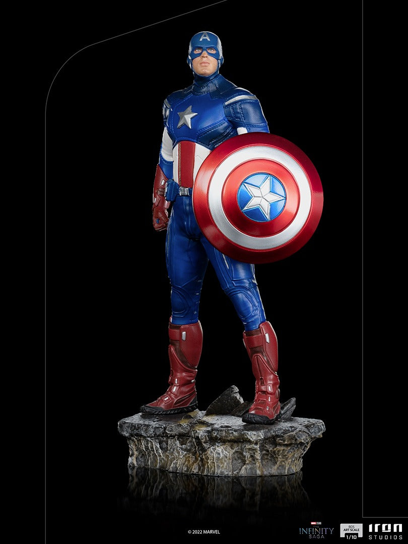 Estátua Capitão América (Batalha de Nova York) - Infinity Saga - BDS Art Scale 1/10 - Iron Studios
