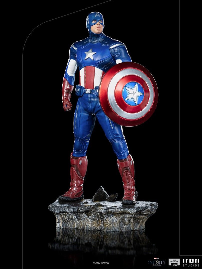 Estátua Capitão América (Batalha de Nova York) - Infinity Saga - BDS Art Scale 1/10 - Iron Studios