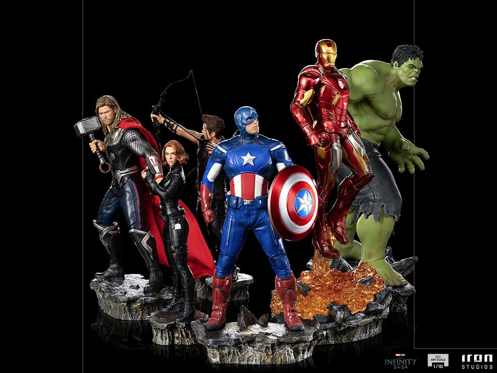 Estátua Capitão América (Batalha de Nova York) - Infinity Saga - BDS Art Scale 1/10 - Iron Studios
