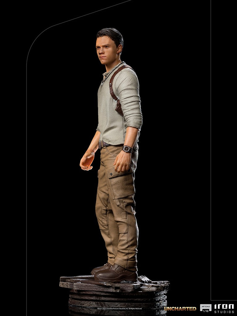 Estátua Nathan Drake - Uncharted (Movie) - Art Scale 1/10 - Iron Studios