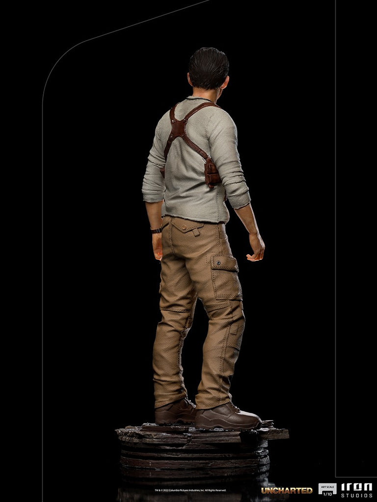 Estátua Nathan Drake - Uncharted (Movie) - Art Scale 1/10 - Iron Studios