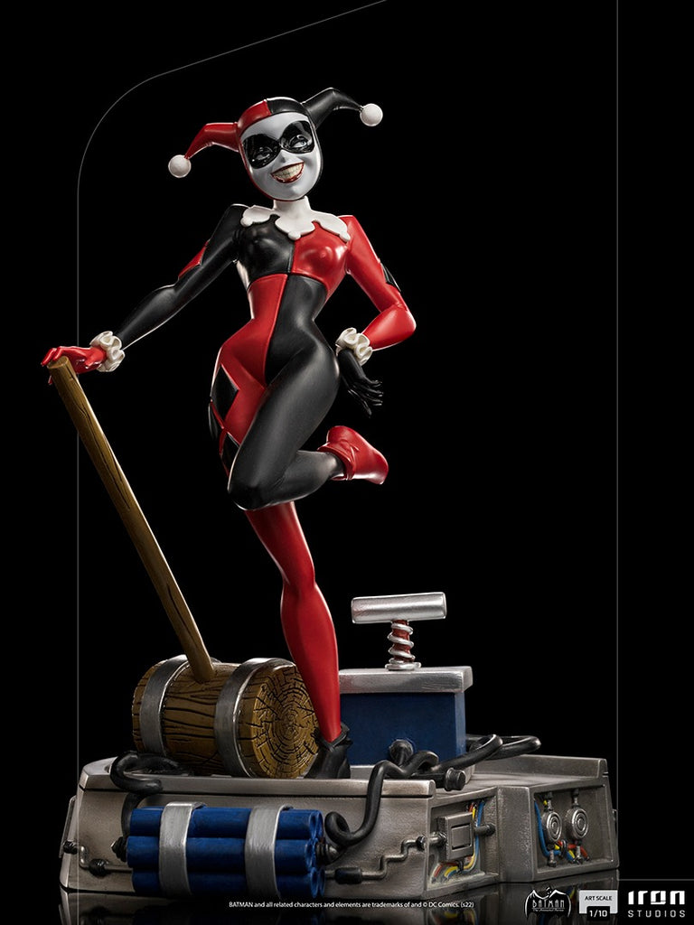 Estátua Arlequina - Batman Animated Series - Art Scale 1/10 - Iron Studios
