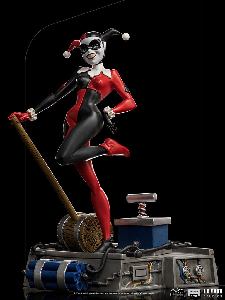 Estátua Arlequina - Batman Animated Series - Art Scale 1/10 - Iron Studios