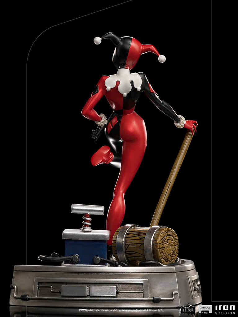 Estátua Arlequina - Batman Animated Series - Art Scale 1/10 - Iron Studios
