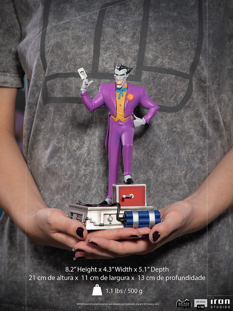 Estátua Coringa - Batman Animated Series - Art Scale 1/10 - Iron Studios