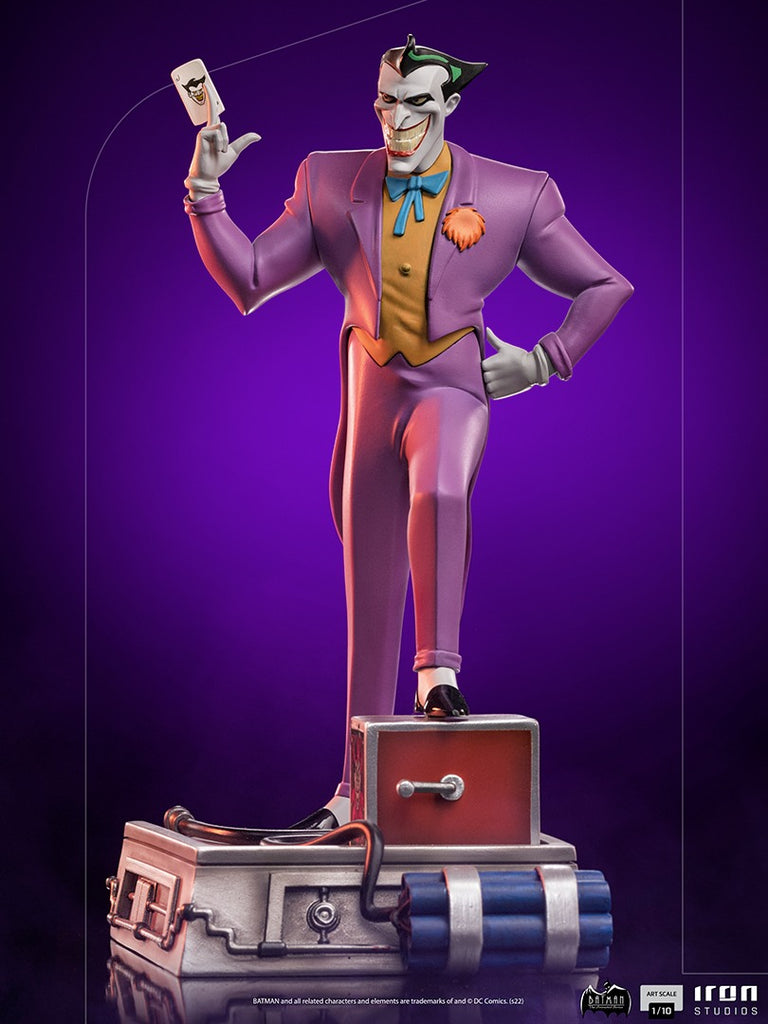 Estátua Coringa - Batman Animated Series - Art Scale 1/10 - Iron Studios