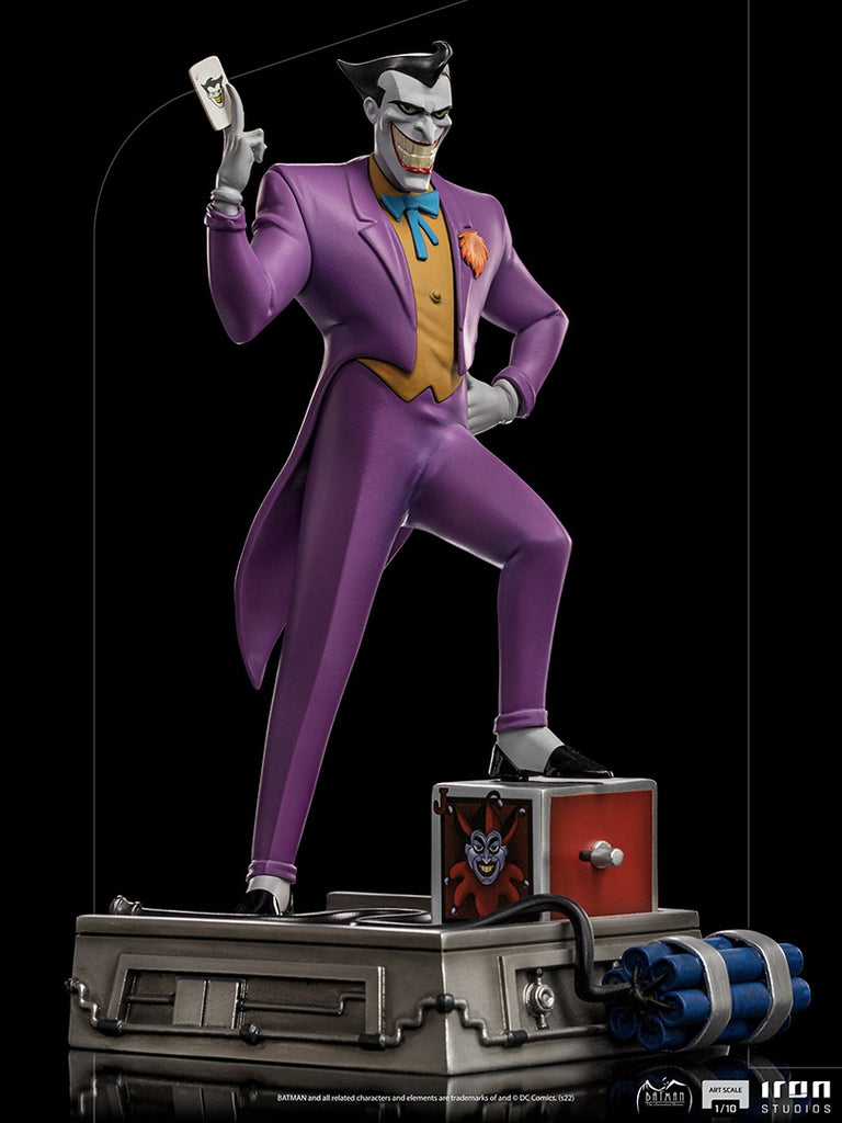 Estátua Coringa - Batman Animated Series - Art Scale 1/10 - Iron Studios