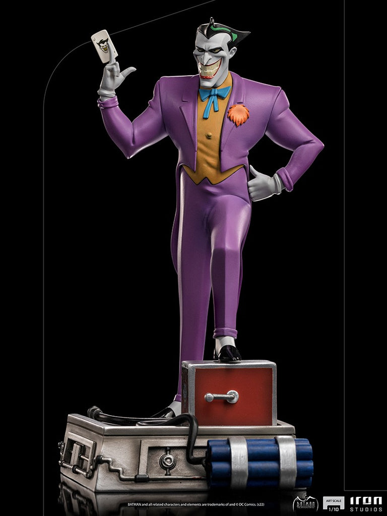 Estátua Coringa - Batman Animated Series - Art Scale 1/10 - Iron Studios