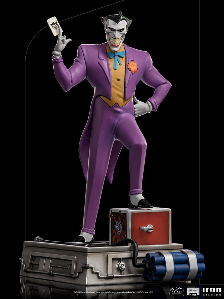 Estátua Coringa - Batman Animated Series - Art Scale 1/10 - Iron Studios