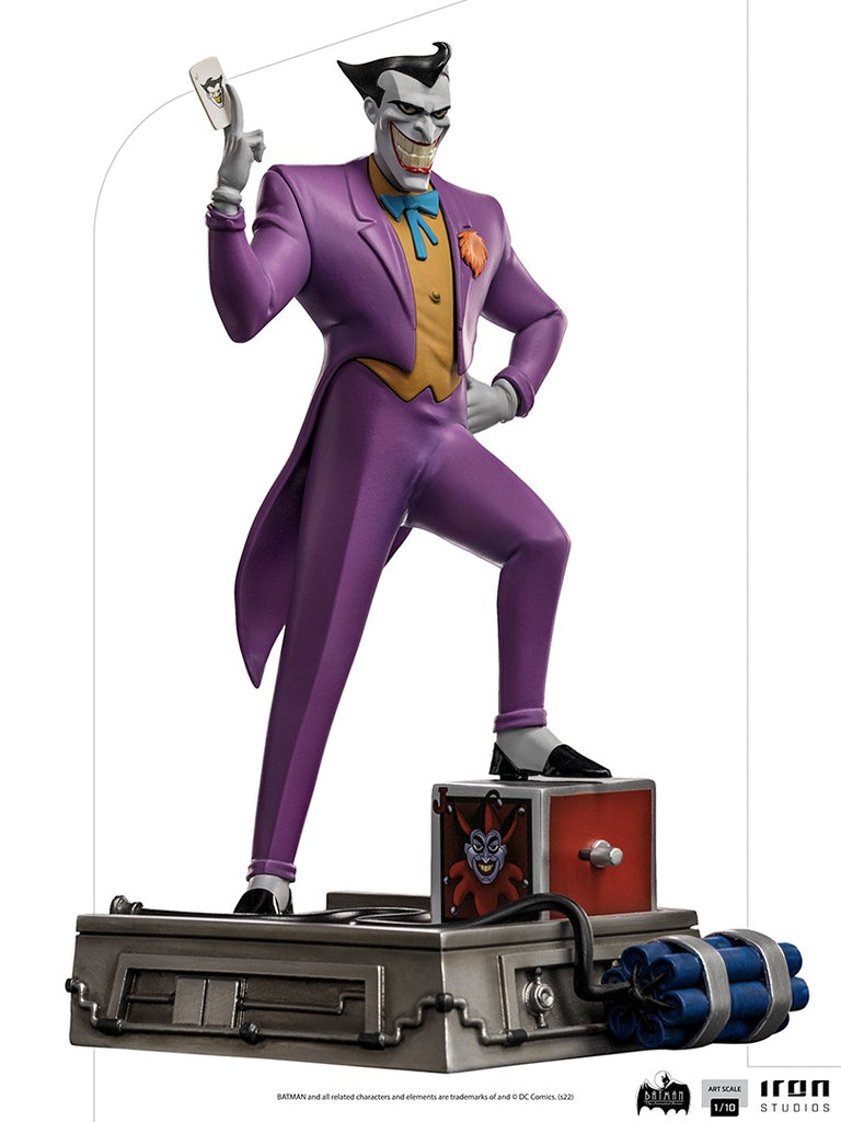 Estátua Coringa - Batman Animated Series - Art Scale 1/10 - Iron Studios