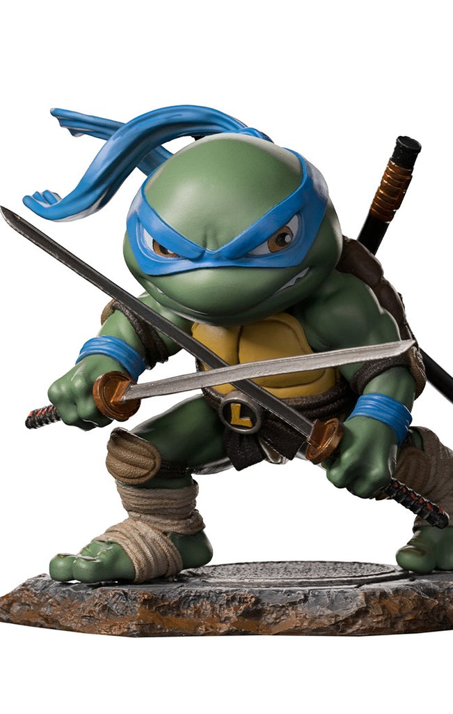 Estátua Leonardo - Tartarugas Ninja - MiniCo - Iron Studios