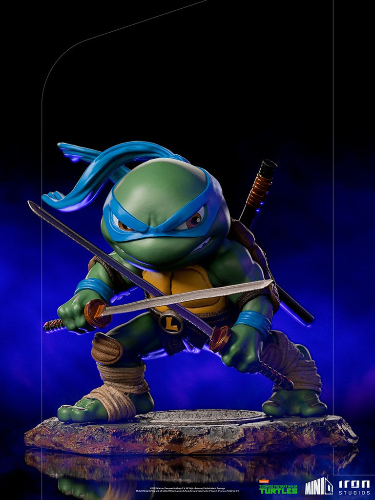 Estátua Leonardo - Tartarugas Ninja - MiniCo - Iron Studios