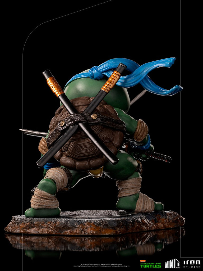 Estátua Leonardo - Tartarugas Ninja - MiniCo - Iron Studios