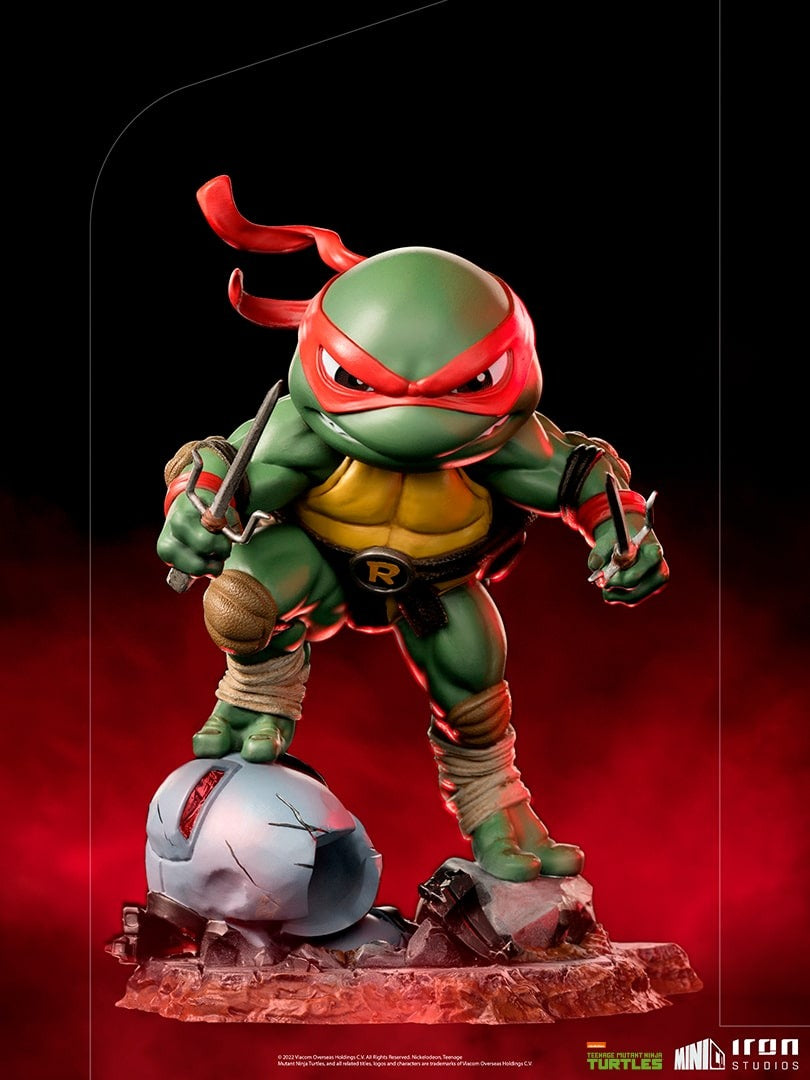 Estátua Raphael -Tartarugas Ninja - MiniCo - Iron Studios