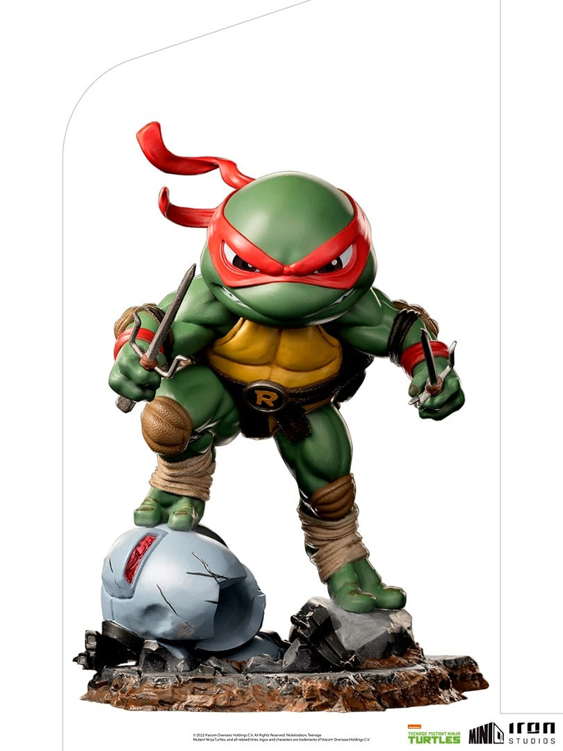 Estátua Raphael -Tartarugas Ninja - MiniCo - Iron Studios